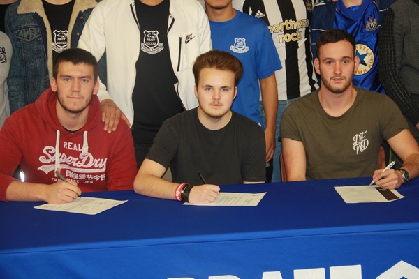 Coleman, Grant, and Sharp sign to continue their careers after PCC