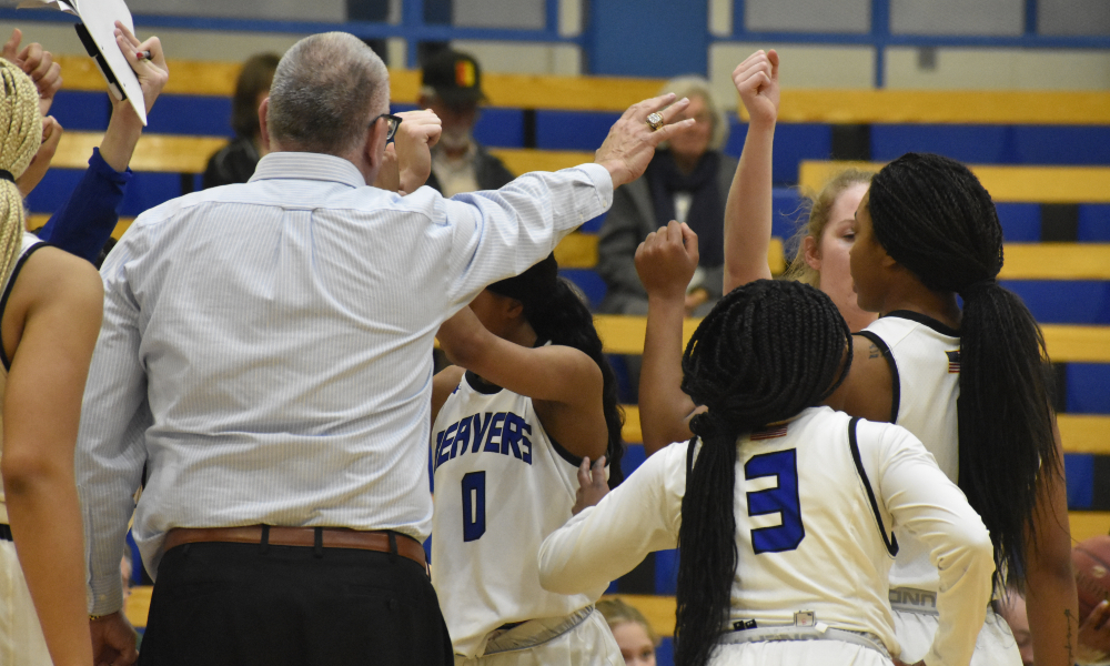 Women's basketball cuts down Colby 65-56